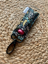 Load image into Gallery viewer, Rifle Paper Co. Black and Gold Lip Balm Holder
