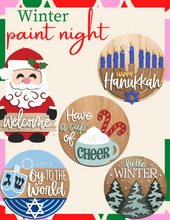 Load image into Gallery viewer, Holiday Paint Night- Patapsco Distilling- December 12 6-8pm- SOLD OUT
