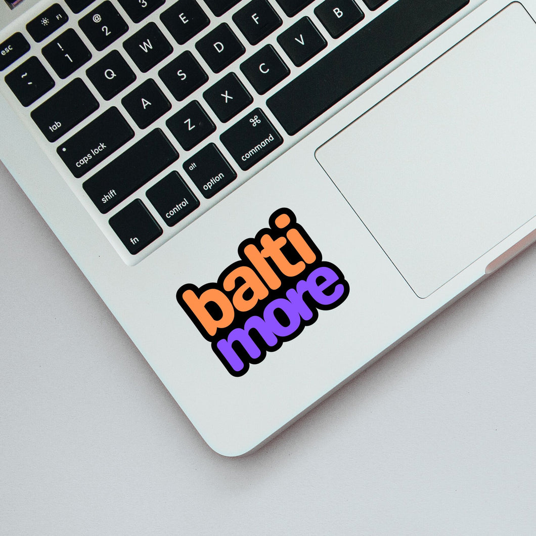 Baltimore Sticker