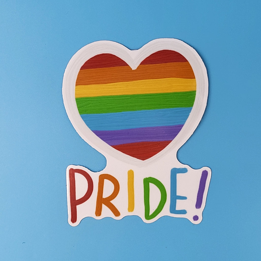 4 inch pride sticker