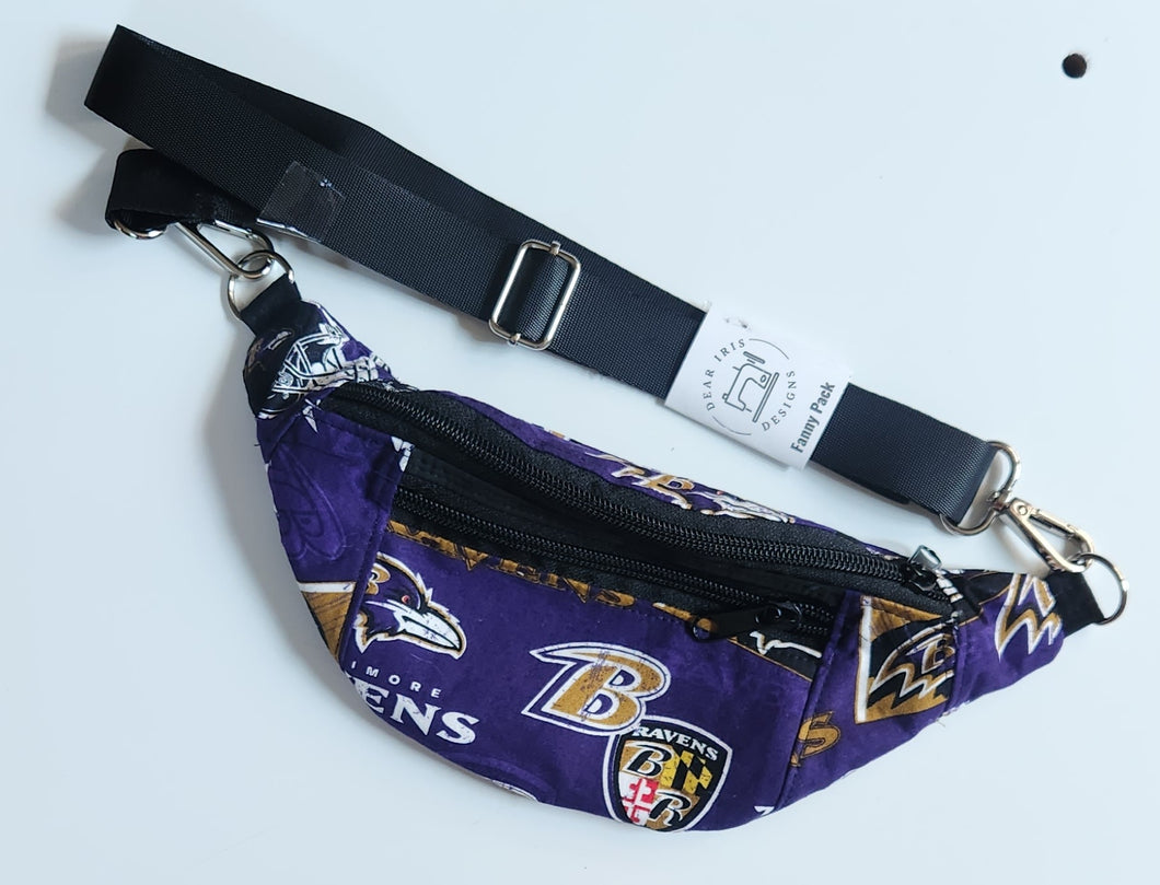 Football Flock Fanny Pack