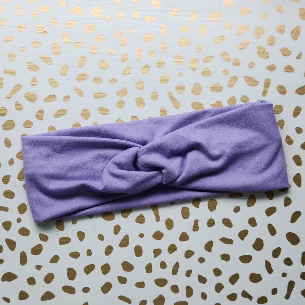 Violet Soft Stretch Headband