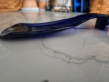Load image into Gallery viewer, Blue Beer Bottle Spoon Rest
