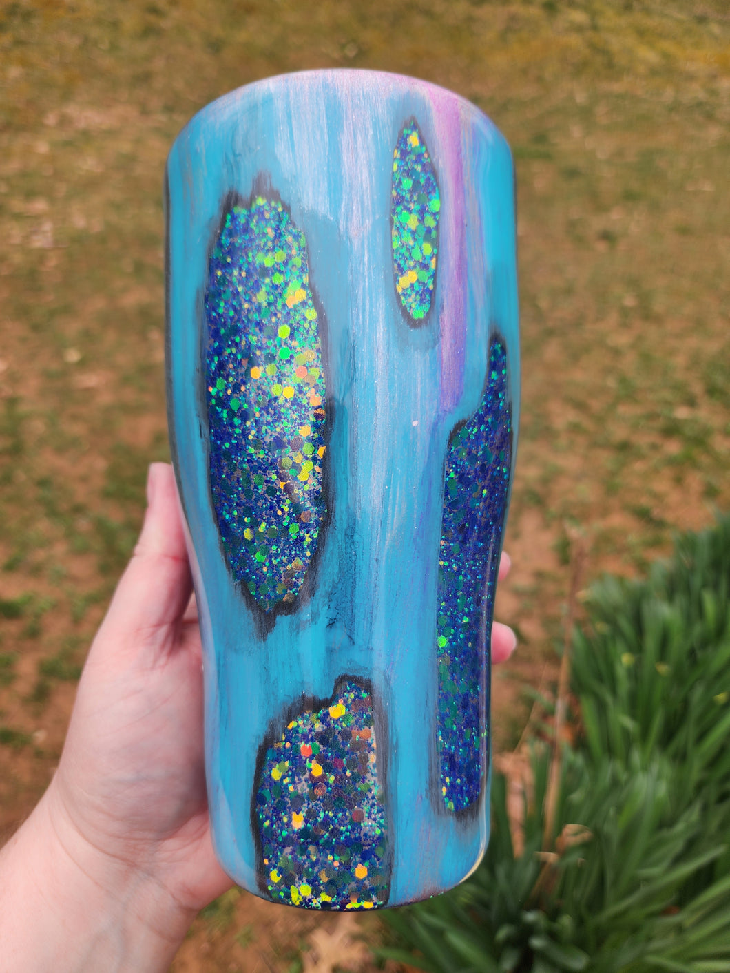 Patina Geode Tumbler, 30 oz.
