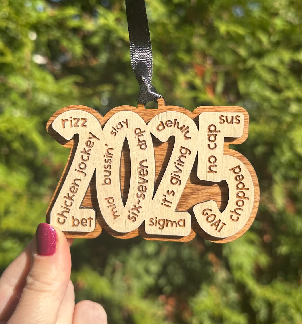 2025 Slang Ornament