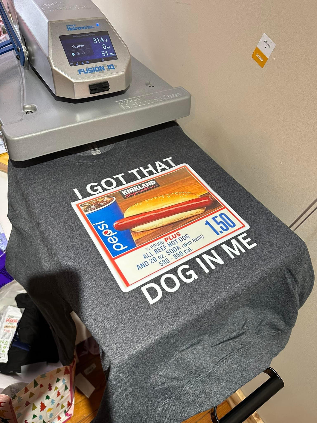 Hot dog combo Crewneck