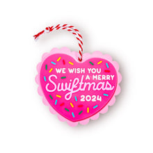 Load image into Gallery viewer, We Wish You a Merry Swiftmas 2024 - Taylor Swift Ornament!
