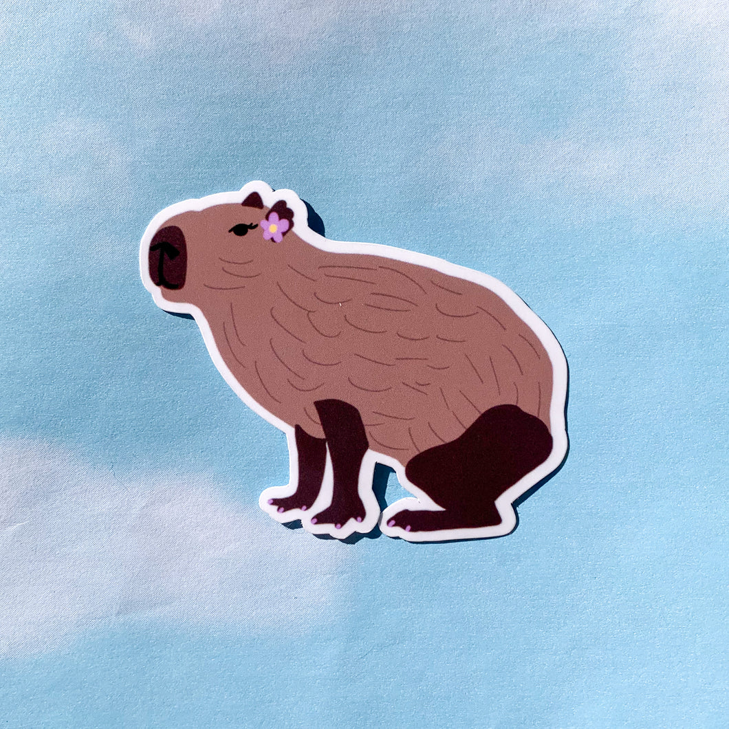 CappyBaddie Sticker | Capybara Sticker