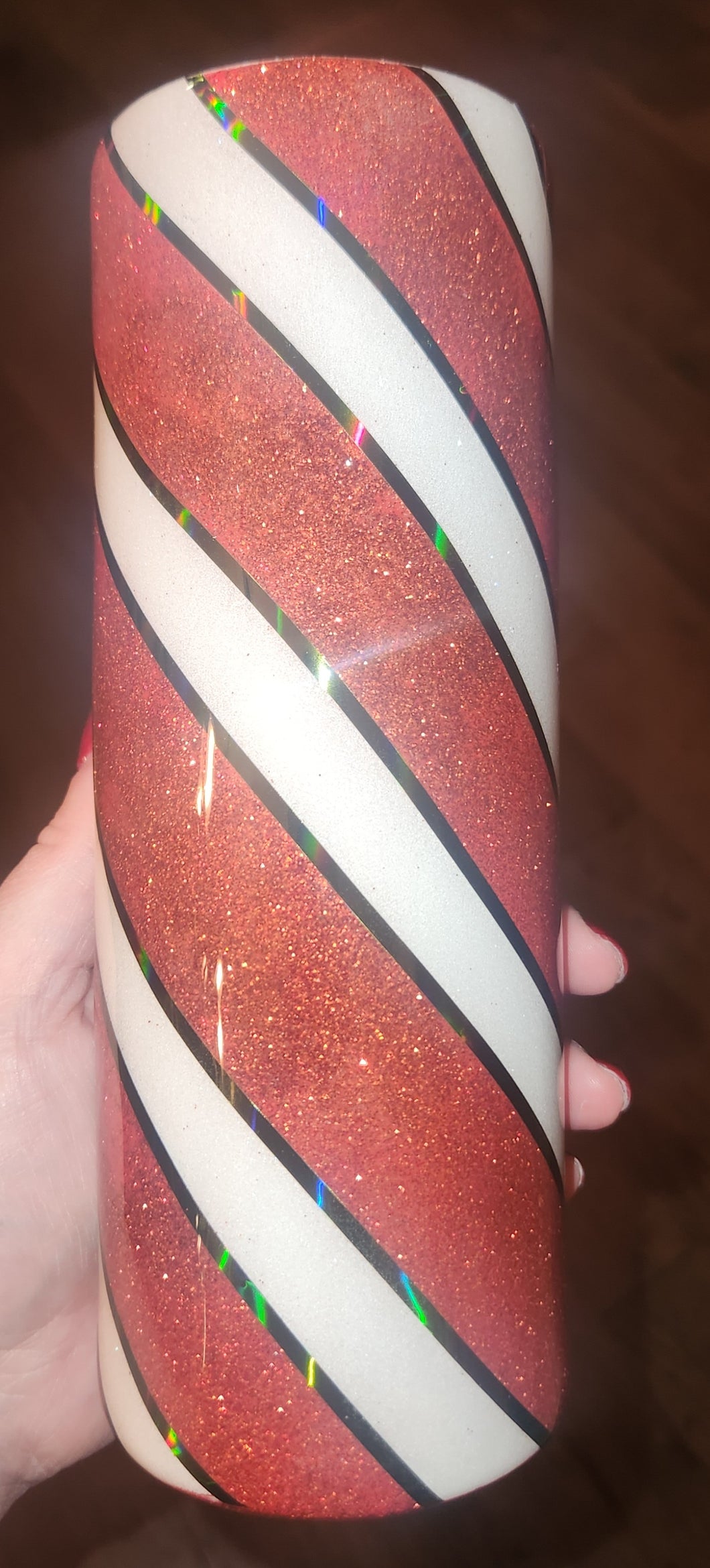 Candy Cane Tumbler 20 oz.
