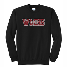 Load image into Gallery viewer, WMHS field hockey crewneck -black
