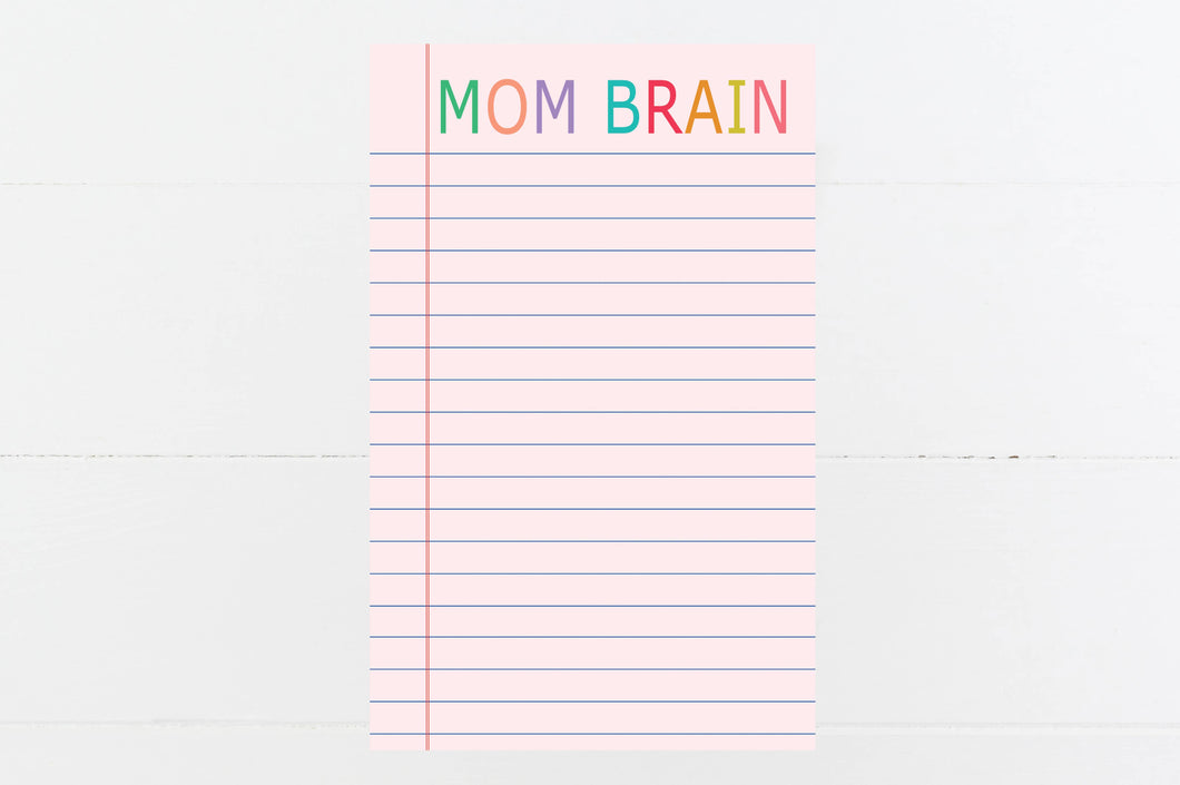 Mom Brain notepad
