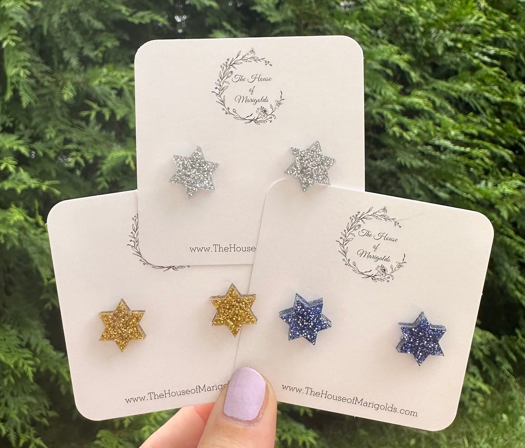 Hanukkah Studs