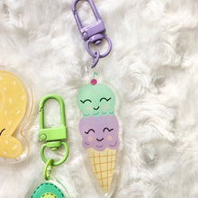 Load image into Gallery viewer, Ice Cream Keychain
