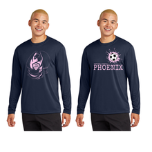 Load image into Gallery viewer, Sport-Tek® Long Sleeve PosiCharge® Competitor™ Tee Adult- CC Phoenix soccer
