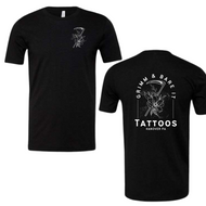 Grimm & Bare It- Hanover shop black tee- unisex
