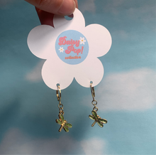 Load image into Gallery viewer, Dragonfly Earrings
