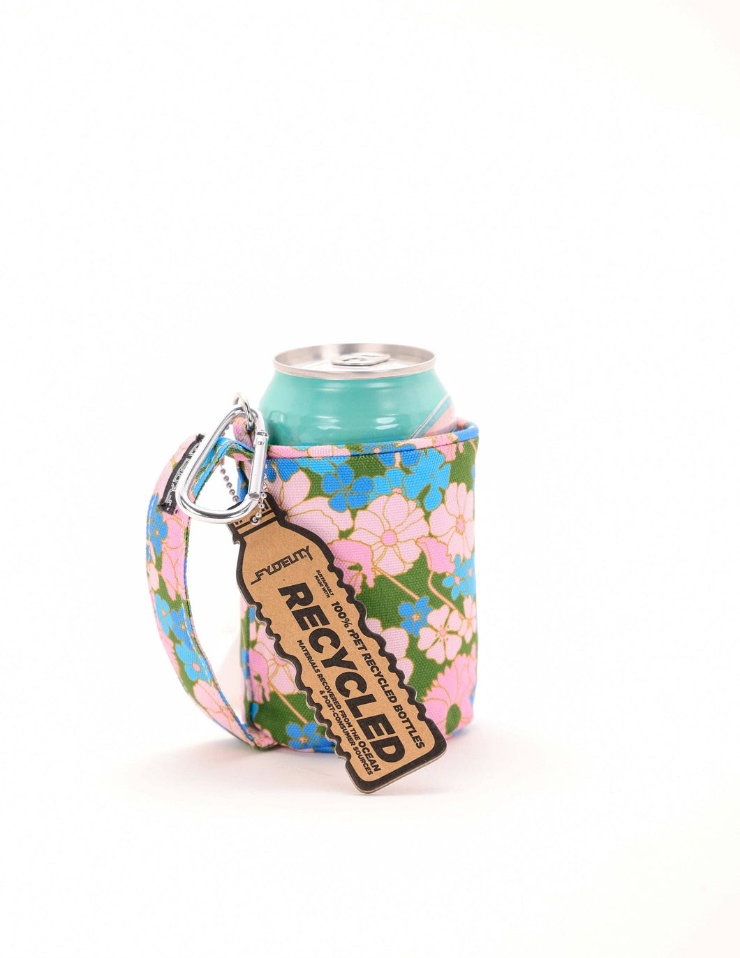 Floral Pink Blue-Külzee Can Handle Cooler