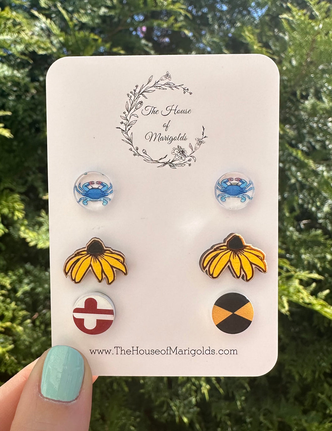 Maryland 6 Pack Earrings
