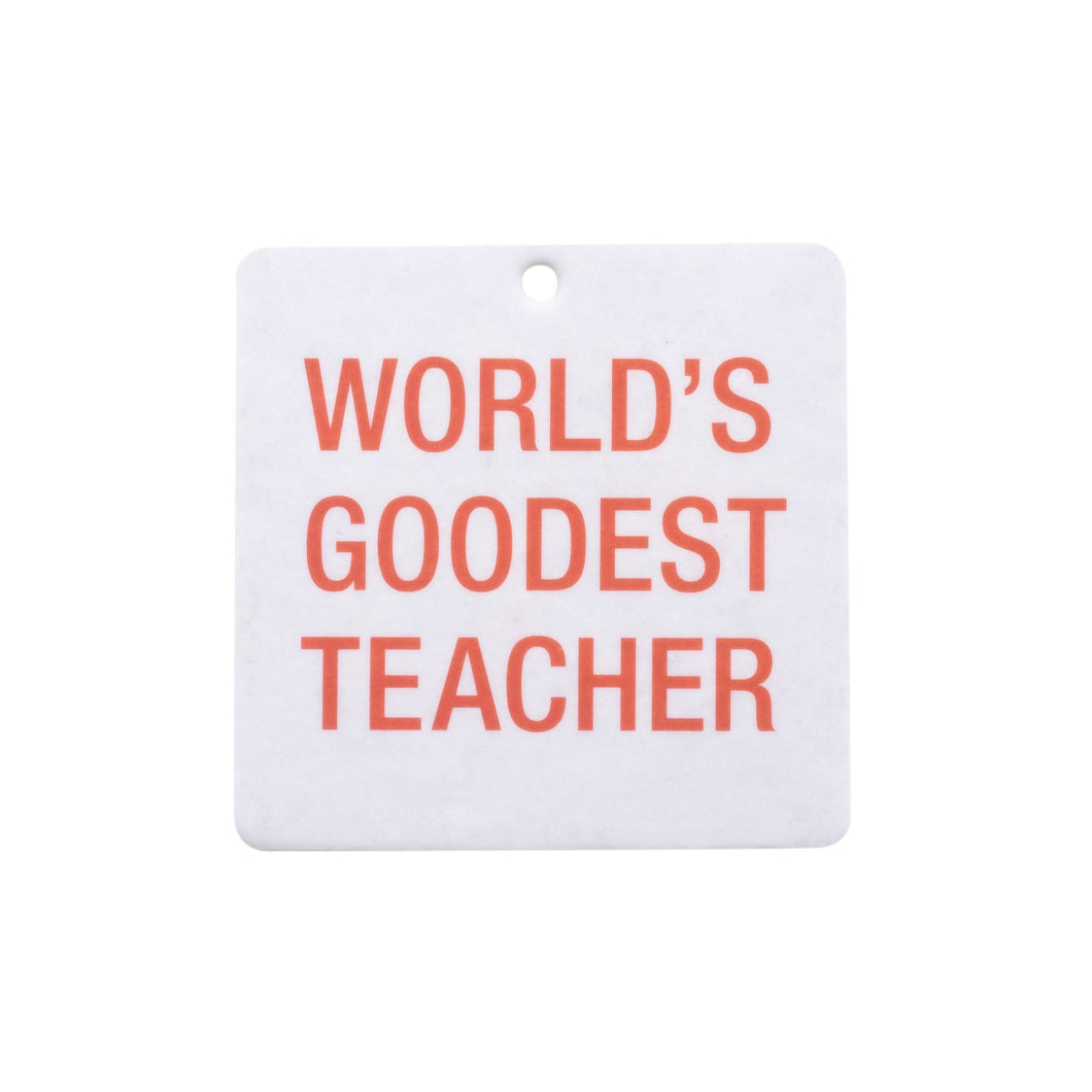 World's Goodest Teacher Air Freshener