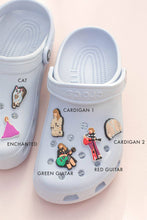 Load image into Gallery viewer, Taylor Charms for Sandals: Red Guitar swift
