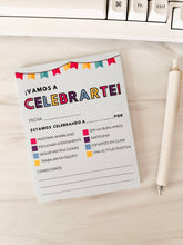 Load image into Gallery viewer, Celebration Note Pad for Positive Reinforcement: English
