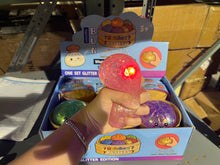 Load image into Gallery viewer, Light Up glitter Gel Dumplings squishy fidget- DUE JUNE 24
