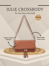Load image into Gallery viewer, black studded crossbody

