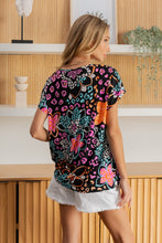 Load image into Gallery viewer, Sew In Love Full Size Printed Short Sleeve Top
