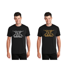 Load image into Gallery viewer, Winfield rec basketball- black unisex tee
