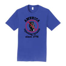 Load image into Gallery viewer, tyranny unisex tee- royal blue
