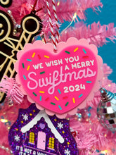 Load image into Gallery viewer, We Wish You a Merry Swiftmas 2024 - Taylor Swift Ornament!
