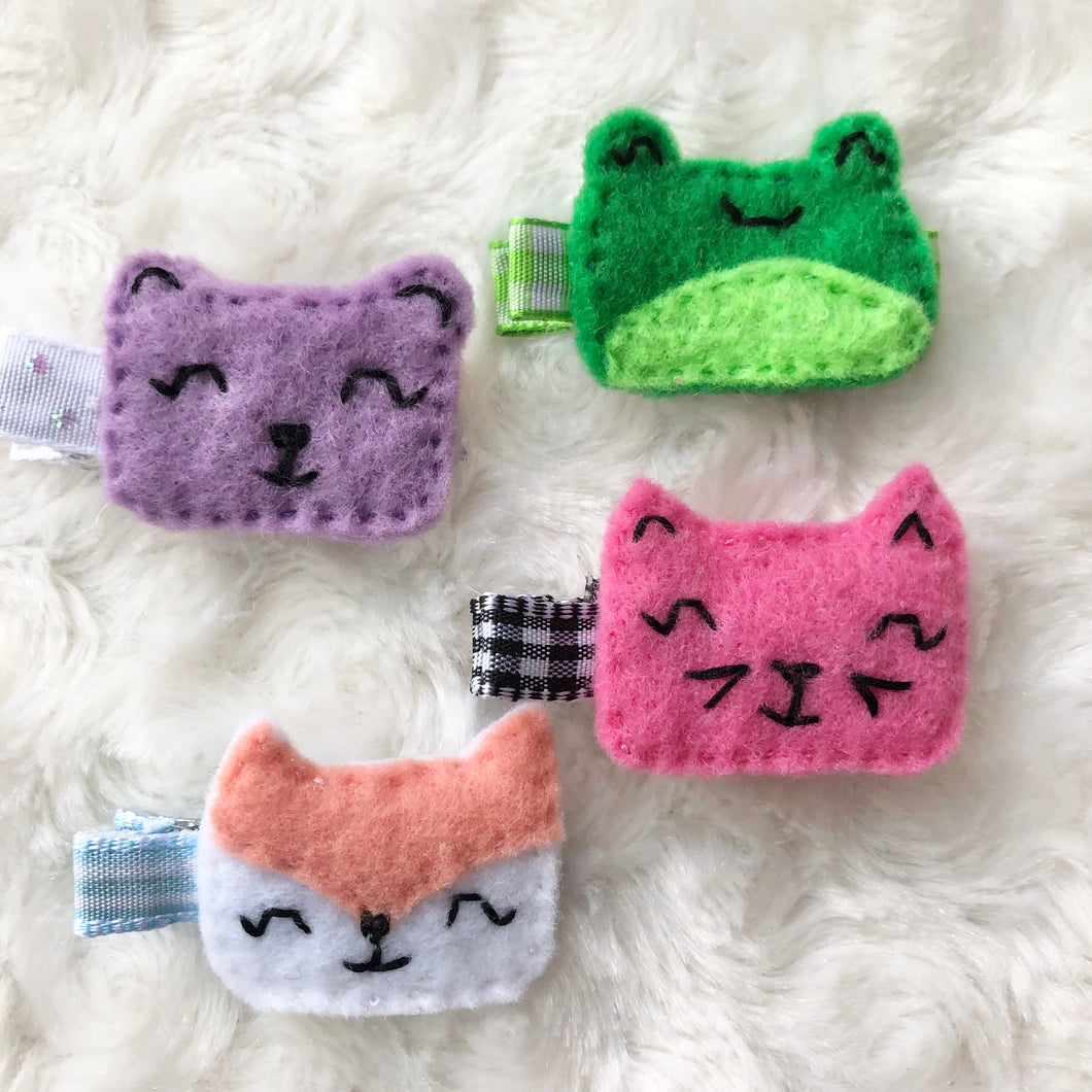 Felt Animal Clips