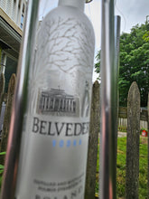 Load image into Gallery viewer, Upcycled Small Belvdere Vodka Bottle Wind Chime - Cascading
