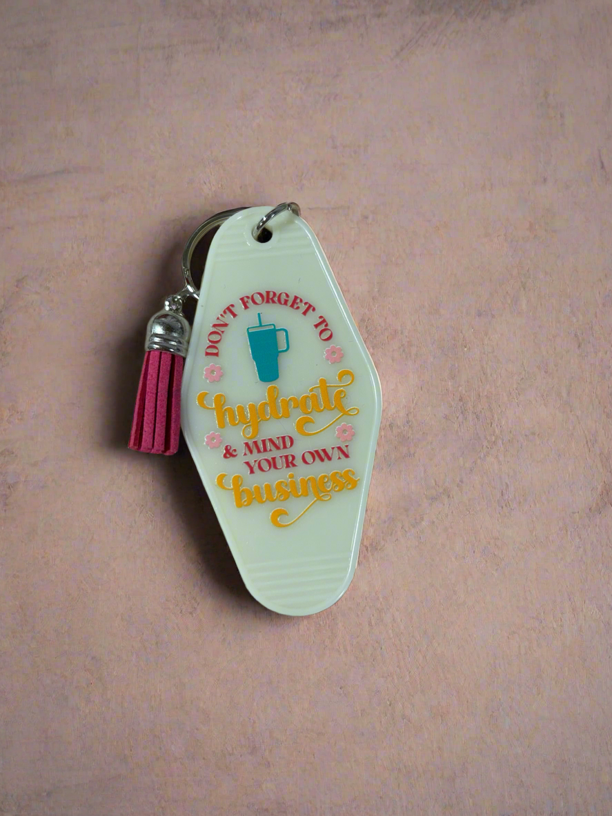 Hydrate keychain