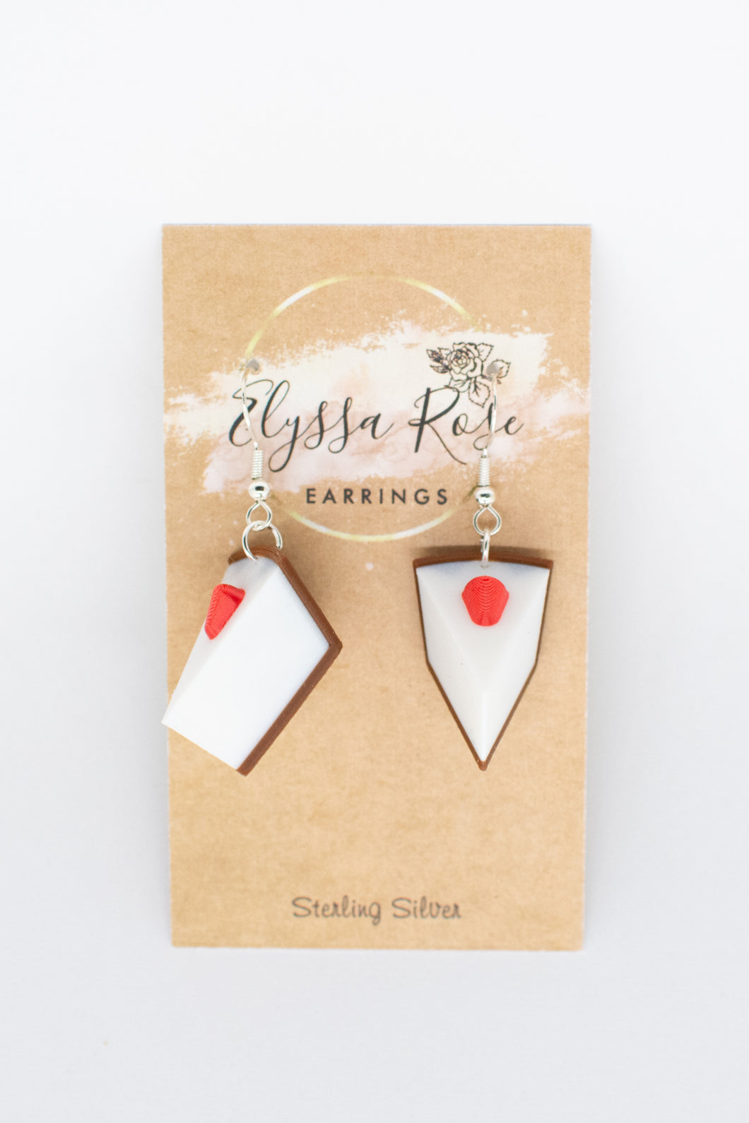 Strawberry Cheesecake earrings