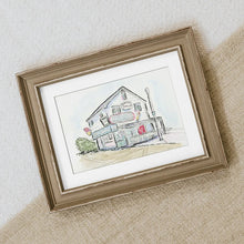 Load image into Gallery viewer, Dumsers Dairyland watercolor 5x7
