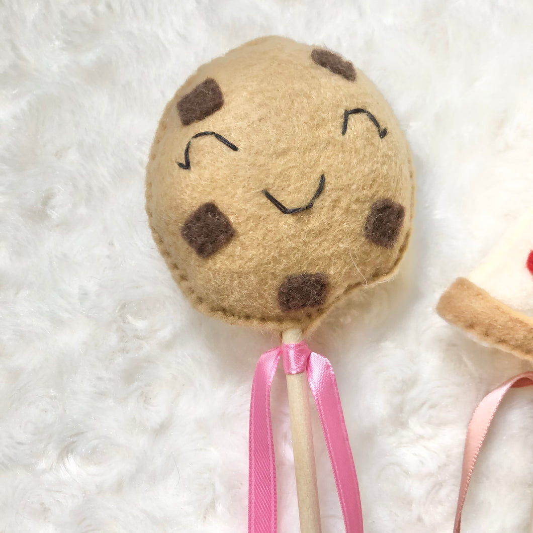 Chocolate Chip Cookie Magic Wands