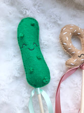 Load image into Gallery viewer, Pickle, Pretzel and Pizza Magic Wands
