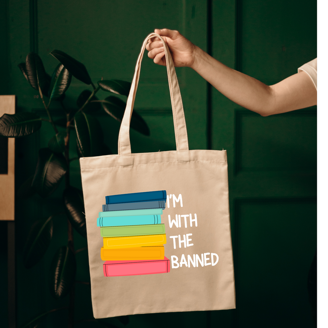 Banned book- I'm with the banned tote