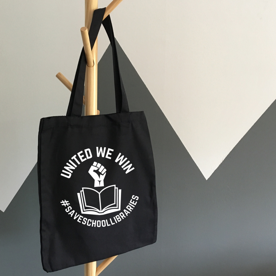 Banned book- save school libraries tote bag