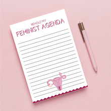 Load image into Gallery viewer, Feminist agenda notepad

