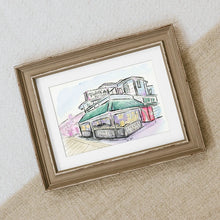 Load image into Gallery viewer, Fishers Popcorn watercolor 8x10 print
