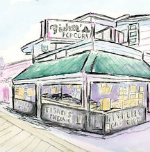 Load image into Gallery viewer, Fishers Popcorn watercolor 8x10 print
