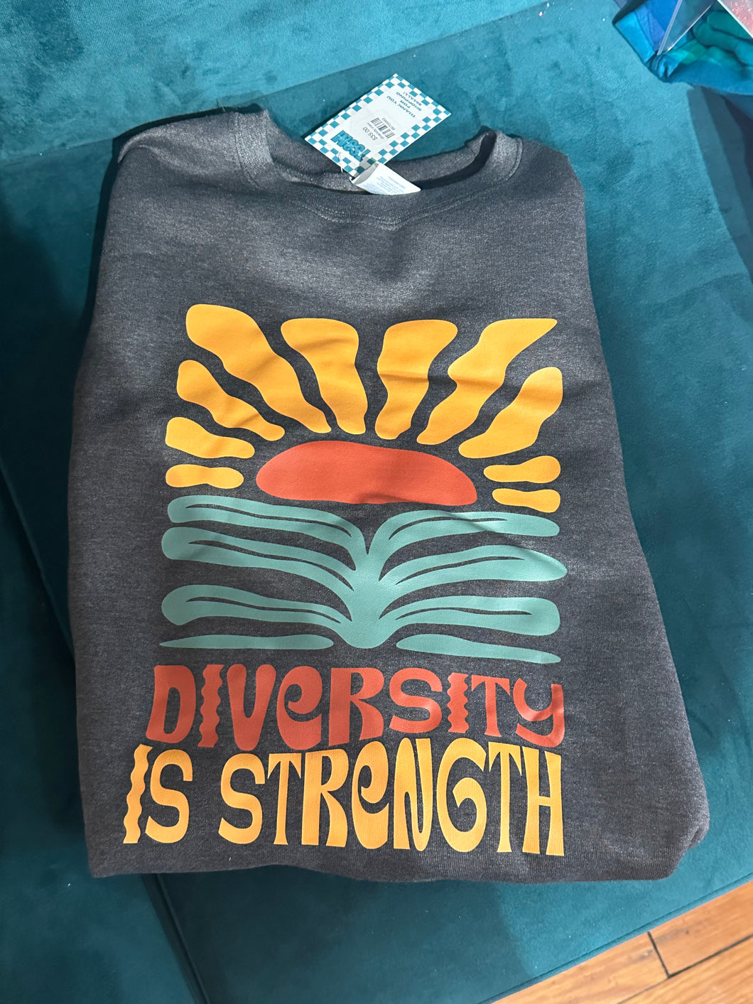 Diversity is strength  crewneck sweatshirt