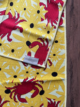 Load image into Gallery viewer, Crabs and Susans Double Sided Waffle Towel
