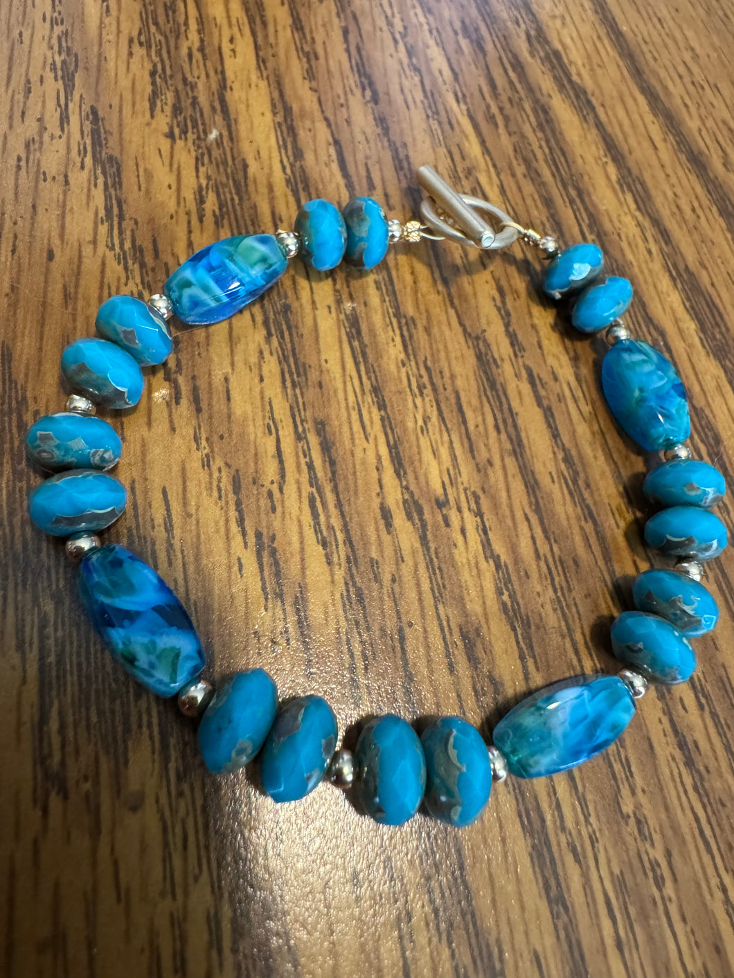 Blue Stone Bracelet