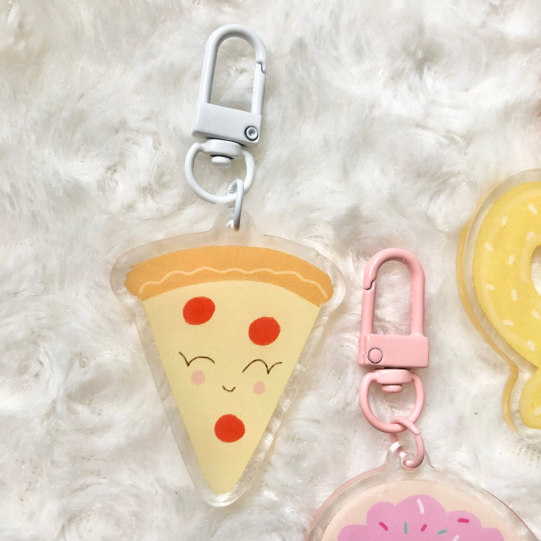 Pizza Keychain