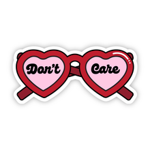 Load image into Gallery viewer, Don&#39;t Care Sunglasses Sticker

