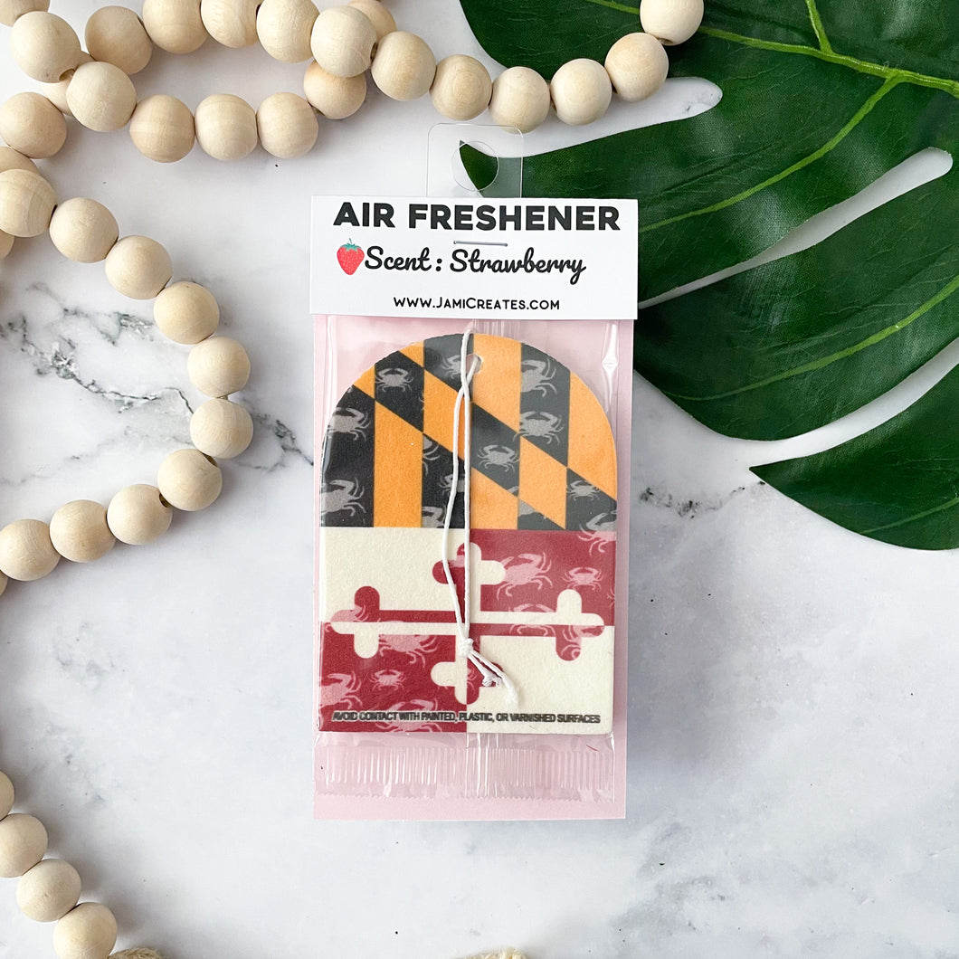 Maryland Flag Air Freshener