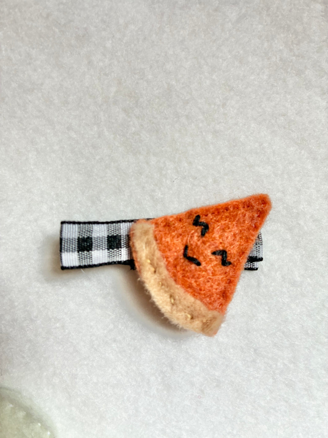 Pumpkin Pie Hair Clip